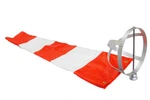 Airport Windsock Corporation 8"X36" Orange & White Aluminum Frame. Fixed Price $71.90.