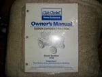 Cub Cadet 1782 Diesel Super Garden Tractor Owners Manual Factory Mint Condition. Fixed Price $87.20.