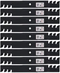 Rotary 15009 Mower Blades For Toro 133-2157 Dixie 30227-60 42" 60" Deck. Fixed Price $169.79.