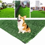 16X6.6 Ft Artificial Grass Mat Synthetic Landscape Fake Lawn Pet Dog Turf Garden. Fixed Price $55.52.