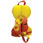 Yellow And Orange Colored Deluxe Infant Sized Type Ii Pfd Life Vest For Boats. Fixed Price $67.48.