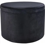 Atlas Lighting & Home SE11037-01 Linder 17.25 Inch Black Storage Ottoman. Fixed Price $219.30.