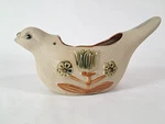Mid Century Scandinavian Rustic Ceramic Pot Vintage Garden Hanging Bird Planter. Fixed Price $48.99.