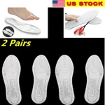 2 Pairs Memory Foam Insoles Shoe Comfort Unisex Size Cushion Feet Pad Heel Shock. Fixed Price $9.99.