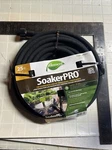 New Soaker Pro Hose Element 3/8 Ft Duty Kink Free Rubber Black CELSP38025. Fixed Price $16.00.