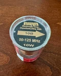New Bird 10B 50-125 Mhz, W, Ohm, Wattmeter Element. For 43 Series.. Fixed Price $168.94.