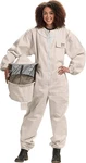 U73 Natural Cotton Beekeeper Suit With Round Veil. Fixed Price $181.95.