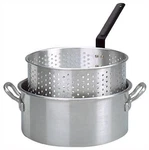 Deep Fryer Pot, Punched Aluminum, 10-QT. KK2. Fixed Price $44.81.