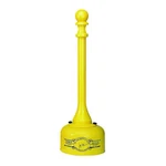 Eagle Mfg 1202 Cigarette Receptacle, Gallon, 35 In H, 11 Diameter, Yellow. Fixed Price $80.49.