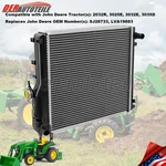 Radiator SJ28733 LVA19883 Fits John Deere 2032R 3025E 3032E 3035D Tractors. Fixed Price $265.00.