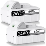 Pack 6.0AH For Snow Joe Sun Ion+ 24VBAT-LTX 24VBAT-LTW Battery. Fixed Price $36.98.