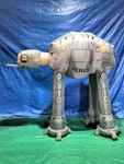 9' Gemmy Airblown Inflatable Star Wars At-at Walker W/ Christmas Light Strings. Fixed Price $199.95.