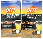 Off! Mosquito Lamp Refills 2 Pack Lot Boxes Sc Johnson Outdoor Repellent. Fixed Price $29.00.