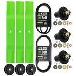 8TEN Blade Spindle Belt Kit For Grasshopper 9561 9661 9552 52-INCH 320236 623784. Fixed Price $355.95.