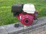13 Hp Honda GX390 Horizontal Shaft Motor Engine W/ Electric Start, Runs Good. Fixed Price $339.99.