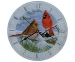 Marc Hanson Winter Light 12" Glass Clock. Fixed Price $24.99.
