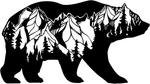 Metal Bear Wall Art Rustic Forest Wildlife Decor Indoor Outdoor Use. Fixed Price $29.99.