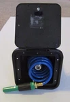 Black Phoenix Quick Connect Spray Away Self Storing 15' Hose Hatch SA-15-BK. Fixed Price $39.95.