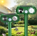 Solar Animal Repeller With Led Strobe Light Cat Deterrent Outdoor Deer Repellent. Fixed Price $15.98.