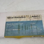 Timbertech 25" Round Metal 20 Pack Black For 36 Rail Balusters. Fixed Price $79.99.