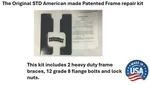 Mower Frame Repair Kit For Husqvarna, Poulan, Ariens, Craftsman .patented. Fixed Price $94.95.
