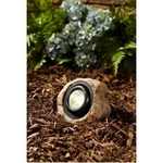 Nib Hampton Bay Solar Outdoor Integrated Led 3000K 30-LUMENS Rock Spotlight. Fixed Price $27.98.