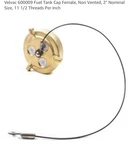 Velvac 600009 Non-vented Fuel Tank Cover. Fixed Price $42.00.