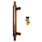 17" Side Arm Heat Exchanger Outdoor Furnace Boiler Stove W/watts Tempering Valve. Fixed Price $278.95.