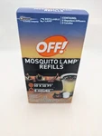New - Off! 76086 Mosquito Lamp Repellent Refill, Contains 2 Diffusers Candles. Fixed Price $19.97.