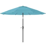 10FT Patio Umbrella With Auto Tilt And Vented Canopy (blue). Fixed Price $52.06.