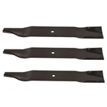 3PK Oregon 91-129 Mower Blade Country Clipper 18-3/8" Replacement For 52" Cut. Fixed Price $49.19.