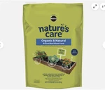 Miracle-gro Nature's Care Flower And Vegetable Food, 3 Lb Bag. Fixed Price $19.89.