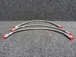 M206-20H100-041 Bell 505 Steel Braid Hose Assembly Set Of 3. Fixed Price $140.00.