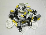 Nelson Garden Hose Shut-off Valve: Female & Male, 3/4 Metal Qty 12 853014-1001. Fixed Price $33.00.
