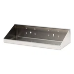 Triton Stainless Steel Pegboard Shelf 18 X 6.5 Locking Silver Tool Rack. Fixed Price $93.52.