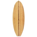 Totally Surfboard Shaped Wood Cutting And Charcuterie Serving Board, 23.... Fixed Price $53.77.