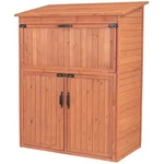 Leisure Season Wood Storage Cabinet With Drop Table Medium Brown. Fixed Price $683.99.