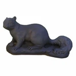 Cast Stone Cement Squirrel Outdoor Garden Statue. Fixed Price $68.00.