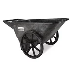 Rubbermaid Commercial FG564200BLA Big Wheel Cart, Hd, 1/4 Cu. Yd., 300 Lb.. Fixed Price $415.99.