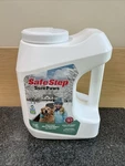 Safe Step Sure Paws Pet Friendly Ice Melter Handheld Jug, 12 Lbs. Fixed Price $30.00.