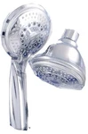 Ldr Exquisite 5-FUNCTION Dual Massage 60" Hose Chrome. Fixed Price $29.95.