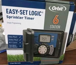 Orbit Easy Set Logic Sprinkler Timer Station 27896 Water Smart Indoor Outdoor. Fixed Price $19.99.