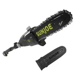 Sun Joe 10 Inch 8 Amp Electric 15 Foot Telescoping Multi Angle Pole Chainsaw. Fixed Price $114.99.