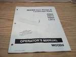 Woods Rear Blade Landscape Rake RB60 RB72 RB84 LR72 Operators Manual. Fixed Price $12.99.