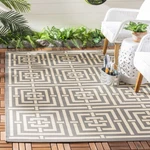 Safavieh Indoor Outdoor CY6937-65 Courtyard Grey / Cream Rug. Fixed Price $39.01.