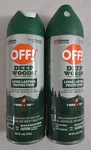 Off! Deep Woods (2-PACK) Long Lasting Insect Repellent Deet, Aerosol 6 Oz Each. Fixed Price $13.99.