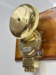 Authentic Old Brass Henschel Corp Ship Bell Usa Refurbished Nautical Decor. Fixed Price $326.00.