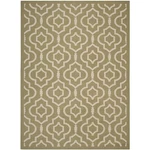 Courtyard Square Rug 8' X 11' Green/beige Large Rectangle. Fixed Price $352.00.