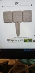 Pure Garden 82-YJ459 10-PIECE-SET Of Decorative Flower Bed Edging For Lan. Fixed Price $20.00.