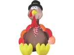 72" Blow Up Inflatable Turkey With Lights Thanksgiving Yard Lawn Pilgrim Hat New. Fixed Price $110.99.